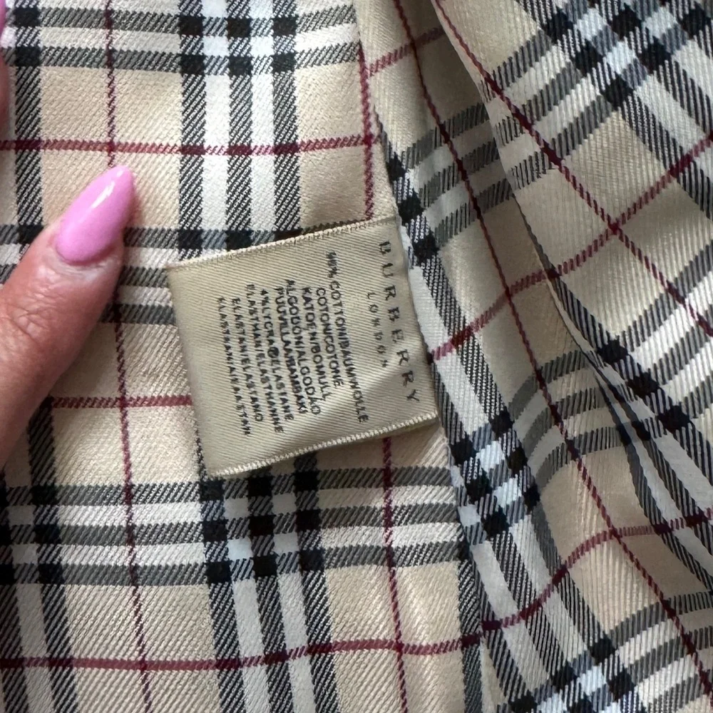 Burberry pink coat jacket S/M - Picture 2 of 4